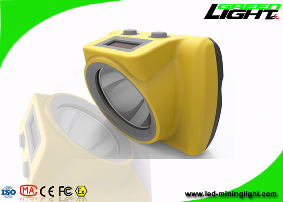 Anti Patlayıcı LED Madencilik Işığı 25000lux Kablosuz OLED Ekran 6.8Ah Pil Kapasitesi