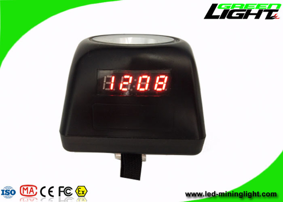IP68 Küçük Boyutlu Dijital Kömür Madenciliği Işıkları 8000lux 30/70 Derece Klip PC Lamba Gövdesi