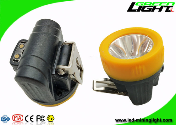 Ultralight 170g Akülü Led Madencilik Kapağı Lambası Yüksek Parlaklık Patlaması - Kanıtı