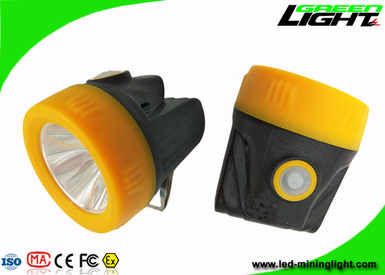 Ultralight 170g Akülü Led Madencilik Kapağı Lambası Yüksek Parlaklık Patlaması - Kanıtı