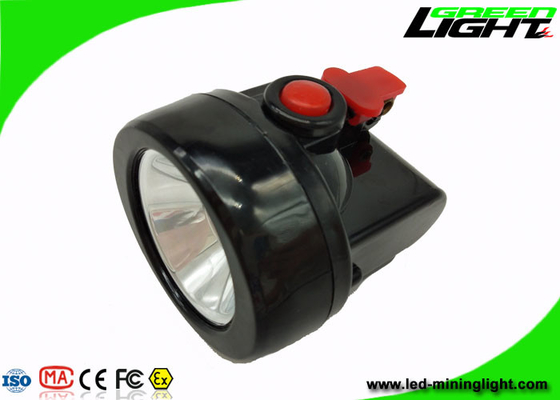 Ultralight Patlamaya Dayanıklı LED Akülü Madencilik Işığı 10000lux Yüksek Parlaklık