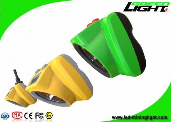 İzleme Sistemi ile IP68 Şarj Edilebilir Led Hard Hat Işık 25000lux ABS PC Malzemesi