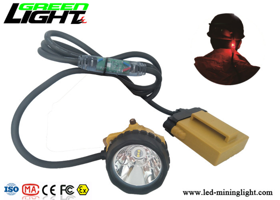 IP68 LED Madenciler Kapak Lambası 25000lux 10.4Ah SAMSUNG Pil Paketi 800mA 4 Işık Modu