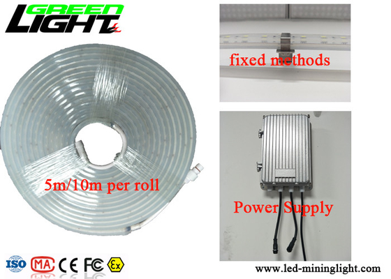 SMD5050 RGB Renkleri Suya Dayanıklı Led Şerit Işıklar 24 Volt Alçak Gerilim Patlamaya Dayanıklı