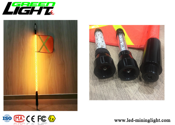 Uzaktan Kumanda 1.8m LED Uyarı Işığı RGB Renkli IP67 Su Geçirmez Esnek Kutup