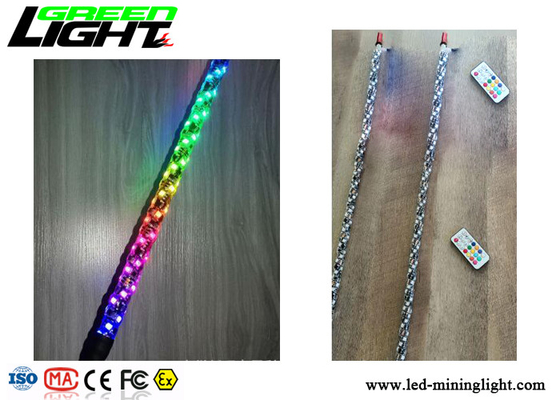 Uzaktan Kumanda 1.8m LED Uyarı Işığı RGB Renkli IP67 Su Geçirmez Esnek Kutup