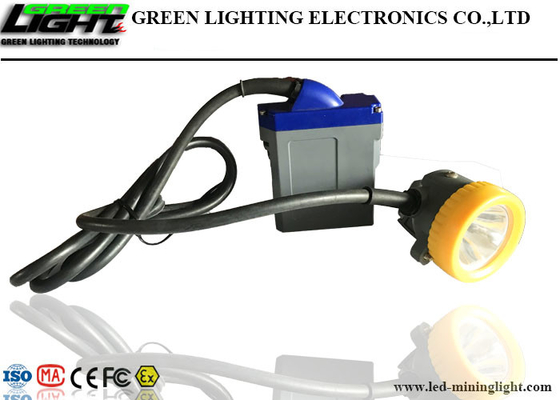 CREE Cips LED Madenciler Kapak Lambası 15000lux, 6.6Ah Şarj Edilebilir Lityum Pili Kabul Etti