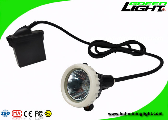 Su geçirmez IP67 LED Madencilik Işığı 10000Lux Şarj Edilebilir Li - İyon Pil Paketi
