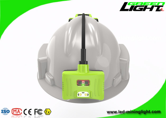 Elektronik LED Madenciler Kapak Lambası 3.7V Baş Koruma 18000lux Yüksek Parlaklık