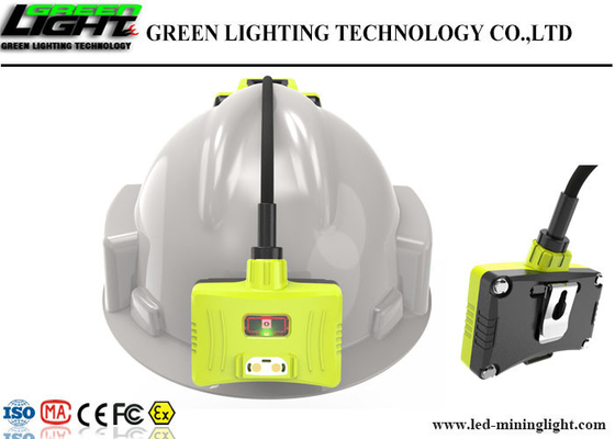 LED Ekranlı Yarı Kablolu LED Madenciler Cap Lambası Yüksek Parlaklık GLS-6