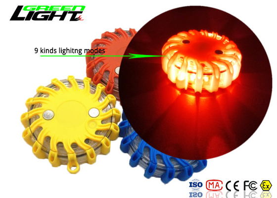 Manyetik Şarj Edilebilir Çoklu Renkler Led Acil Uyarı Lambaları 5 Watt