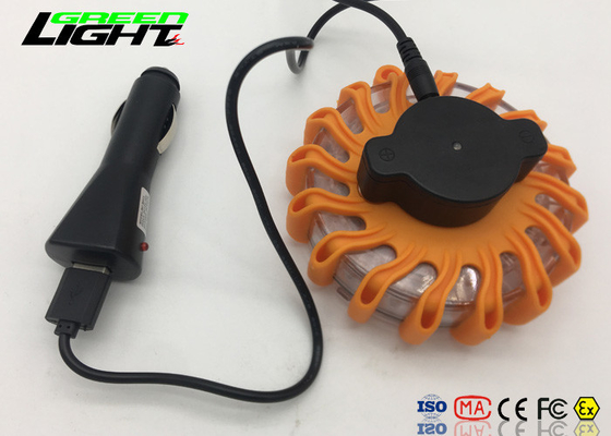 Manyetik Şarj Edilebilir Çoklu Renkler Led Acil Uyarı Lambaları 5 Watt