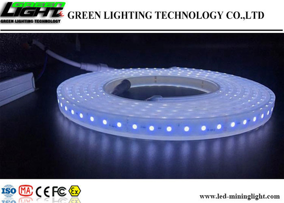 5050 RGB Suya Dayanıklı Esnek Led Şerit Işıklar Yeraltı Madenleri Tüneli Uygulaması