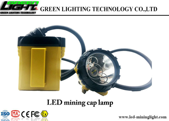 Su geçirmez IP68 LED Madenciler Kapak Lambası, Süper Parlak Şarj Edilebilir Led Far
