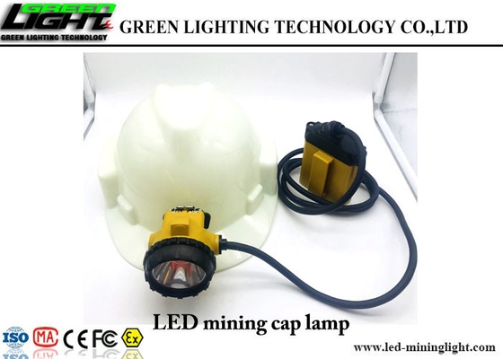Su geçirmez IP68 LED Madenciler Kapak Lambası, Süper Parlak Şarj Edilebilir Led Far