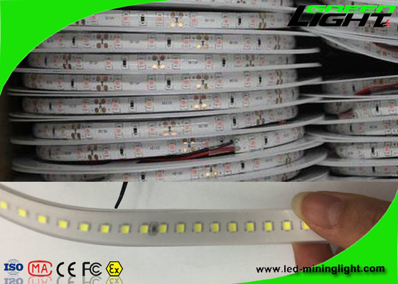 5050 Smd Suya Dayanıklı Led Şerit Işıklar Esnek 24v Parlak Beyaz Yangına Dayanıklı