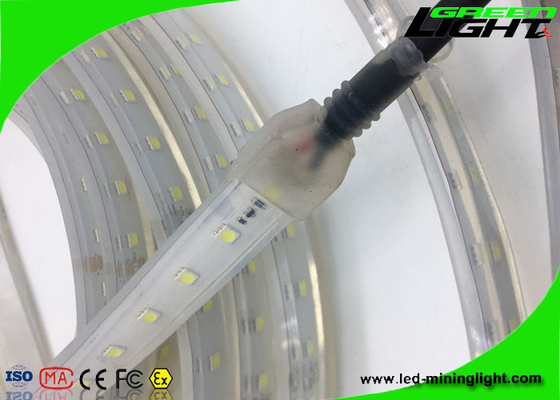 5050 Smd Suya Dayanıklı Led Şerit Işıklar Esnek 24v Parlak Beyaz Yangına Dayanıklı