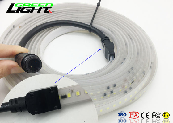Çok Renkli Esnek 5050 Rgb Pille Çalışan Led Şerit Işıklar Dış Mekan