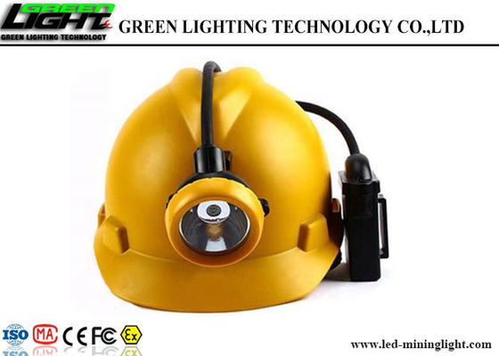 6.6Ah Pil Akülü Madenciler Cap Lambası 3.7V USB Şarj Cihazı ile Güçlü Parlaklık
