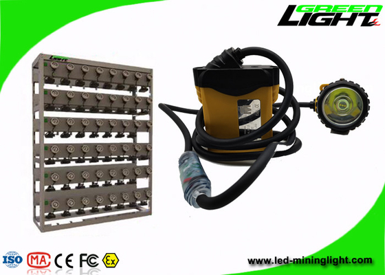25000Lux Led El Feneri Kablolu Madencilik Cap Lambası Su Geçirmez Cree Ip68 GLC12-A