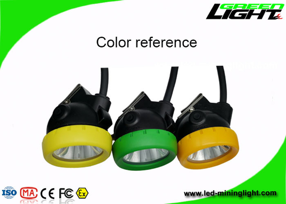 Yeraltı Güvenliği 10000lux 1.67W LED Madenciler Kapak Lambası