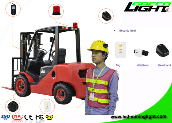 Forklift Araçları Güvenlik UWB ABS LED Madenciler Kapak Lambası