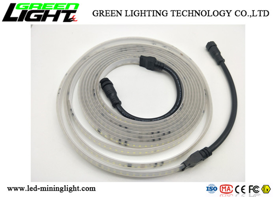 Sert Kaya İçin 220V Yüksek Gerilim Esnek LED Şerit Işık Beyaz Parlaklık Yüksek Aydınlık