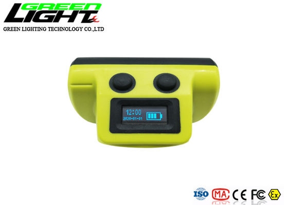 IP68 18000LUX 6800mAh Şarj Edilebilir Madencilik Kapak Lambaları yüksek ışıklı, kablolu ve kablosuz olarak mevcuttur