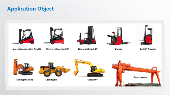 Forklift Çarpışma Kaçınma UWB 10W LED Uyarı Işığı