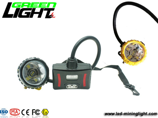 IP68 208lum 15000lux Yarı Kordonlu Led Madenciler Kapak Lambası