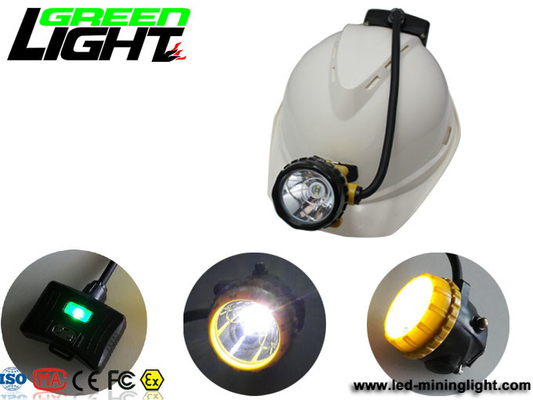IP68 208lum 15000lux Yarı Kordonlu Led Madenciler Kapak Lambası