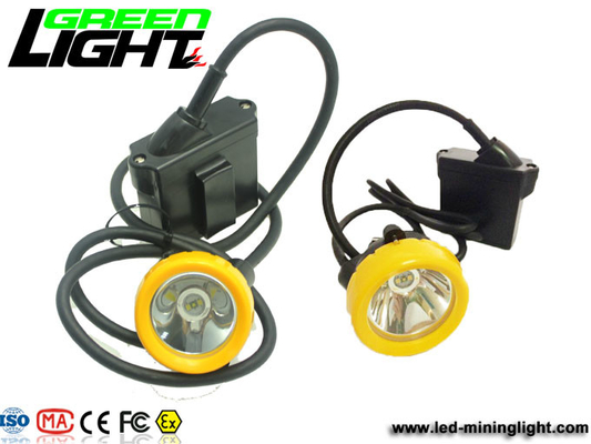 Şarj edilebilir 8000LUX 450mA ABS LED Madenciler Kapak Lambası