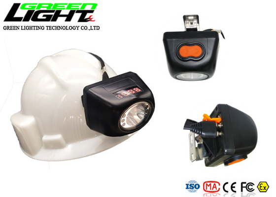4.5Ah Li İyon Pil 0.9W 8000lux LED Madenciler Kapak Lambası