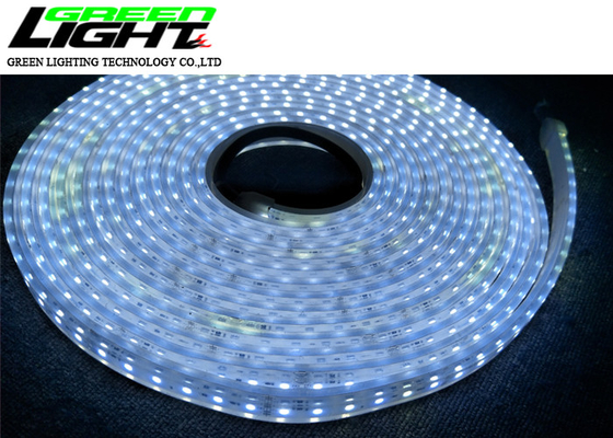 Çift Sıralı IP68 SMD3528 LED Esnek Şerit Işıklar AC220V 3528 veya 5050 SMD LED Epistar 2000Lum