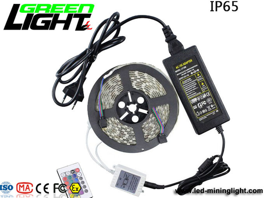 12W IP65 RGB SMD5050 LED Esnek Şerit Işıklar