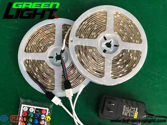 12W IP65 RGB SMD5050 LED Esnek Şerit Işıklar
