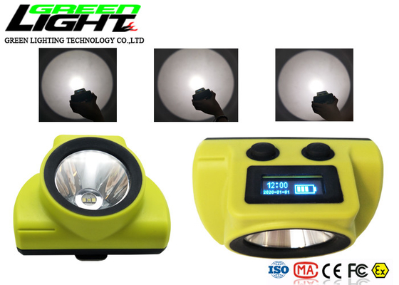 385LUM 20000lux 5V 2A IP68 Şarj Edilebilir Madencilik Kapak Lambası