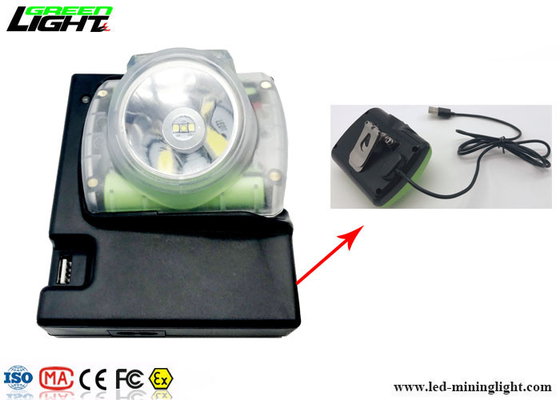 3.7V 1.78W 13000lux Hafif Şarj Edilebilir Madenciler Güvenlik Akülü Kapak Lambası