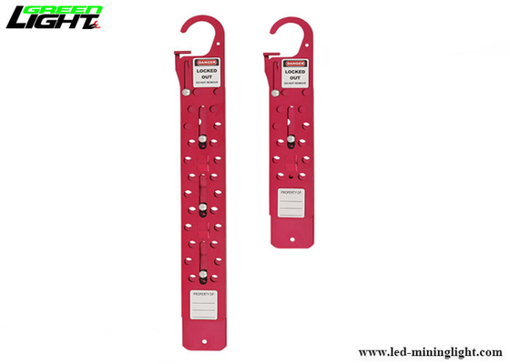 Kırmızı 12 8mm Delikli Alüminyum 3/8 '' Toka Hasp Lokavt