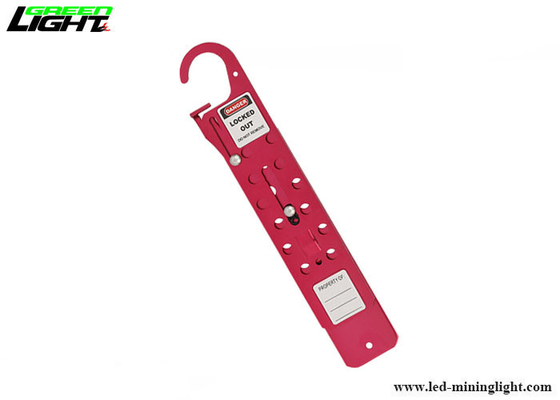 Kırmızı 12 8mm Delikli Alüminyum 3/8 '' Toka Hasp Lokavt