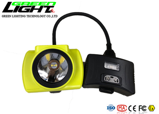 OLED Ekran 6.8Ah Pil 18000lux 2.3W LED Madencilik Kapak Lambası