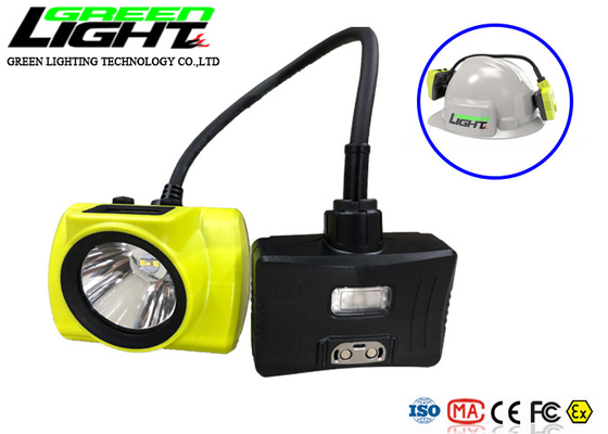 Su geçirmez IP68 ABS 18000lux 6.8Ah LED Madencilik Lambası