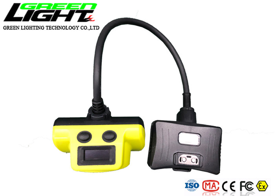 Su geçirmez IP68 ABS 18000lux 6.8Ah LED Madencilik Lambası
