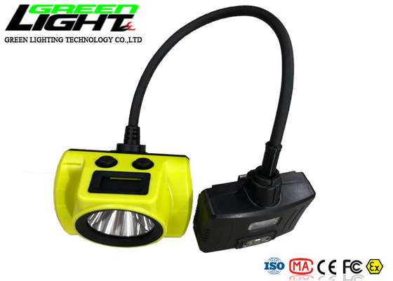 Su geçirmez IP68 ABS 18000lux 6.8Ah LED Madencilik Lambası