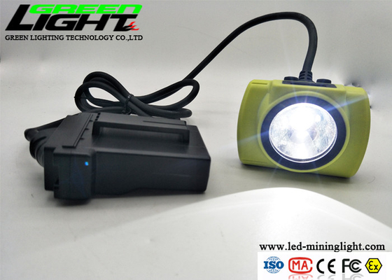 Yeraltı için 13.6Ah 530lum 25000lux Led Madencilik Cap Lambası