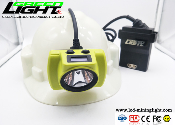 OLED Ekran 4.07W 25000lux 13.6Ah LED Madenciler Kapak Lambası