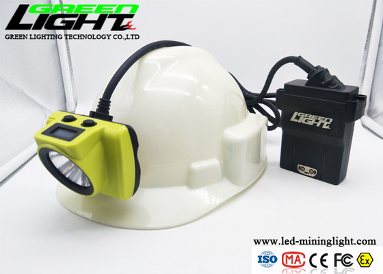 OLED Ekran 4.07W 25000lux 13.6Ah LED Madenciler Kapak Lambası