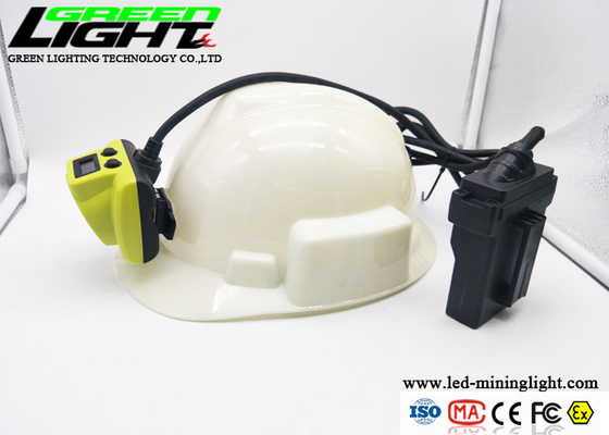 OLED Ekran 4.07W 25000lux 13.6Ah LED Madenciler Kapak Lambası
