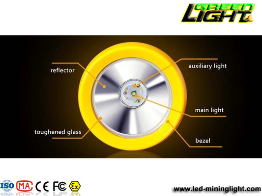 IP68 450mA 12000lux Madencilik Sabit Şapka Işıkları 1200 Döngü