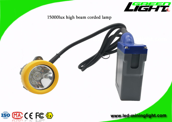 6.6Ah 1.67W 1000cycles led Madencilik Kapak Lambası 15000lux